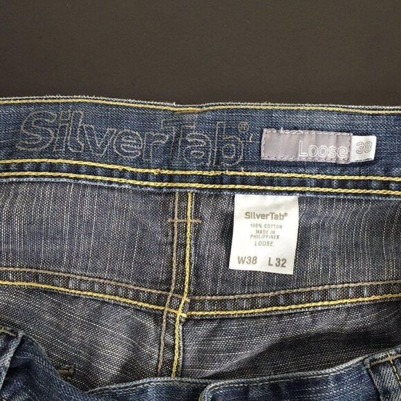 Silver tab Jeans mens size 38/32 - Picture 3 of 7